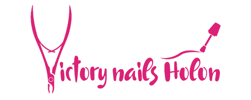 לוגו ורוד - VICTORY NAILS HOLON